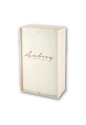 
                  
                    Load image into Gallery viewer, Wood Wine Box with Logo
                  
                