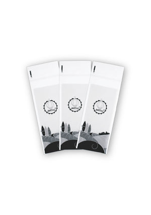 
                  
                    Load image into Gallery viewer, Three Jet Bags, used to protect your wine and items from leakage, lined up on a white background.
                  
                